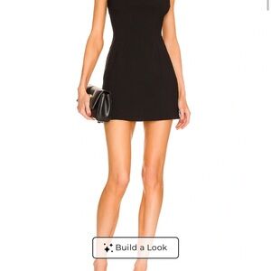 L'Academie Black Mini Dress